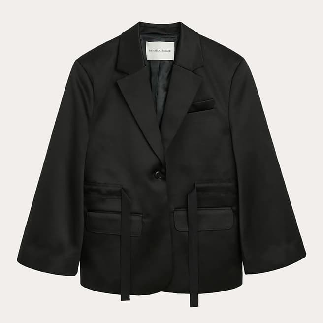 By Malene Birger Black Biento Drawstring Jacket