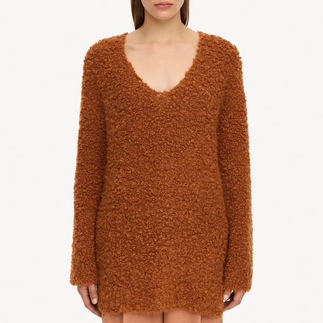 By Malene Birger Rusty Red Wool Blend Karlee Jumper