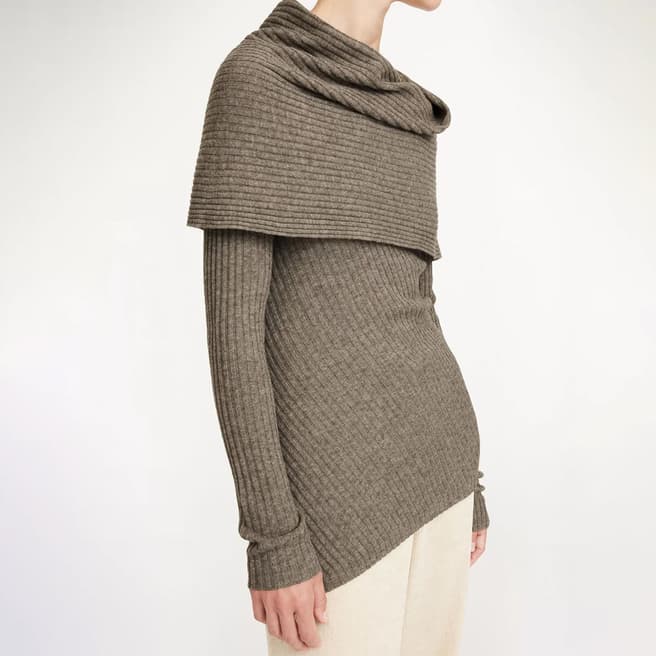 By Malene Birger Grey Wool Blend Janeli Jumper