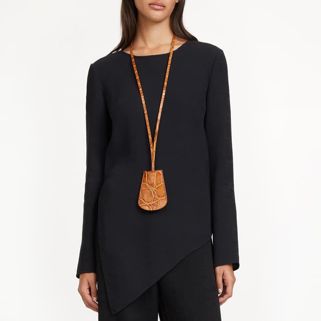 By Malene Birger Black Siimone Fine Gauge Jumper