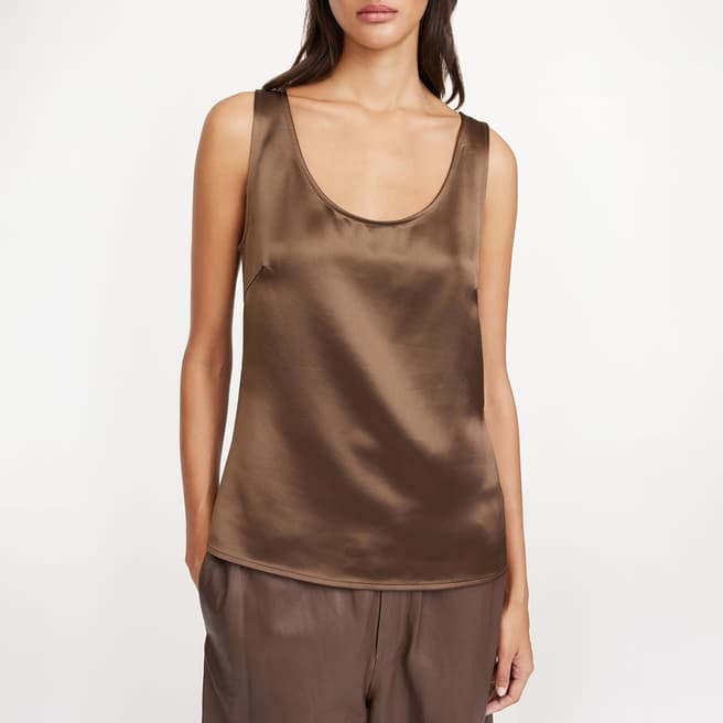 By Malene Birger Brown Jacie Tank Top