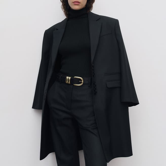 By Malene Birger Black Tove Blazer Jacket