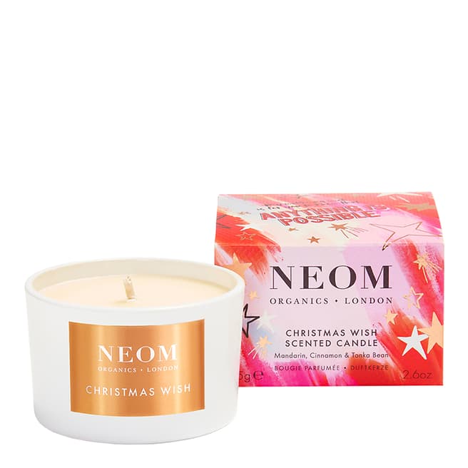 NEOM ORGANICS Christmas Wish Travel Candle 75g