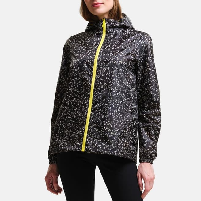 Regatta Black Orla Kiely Waterproof Jacket