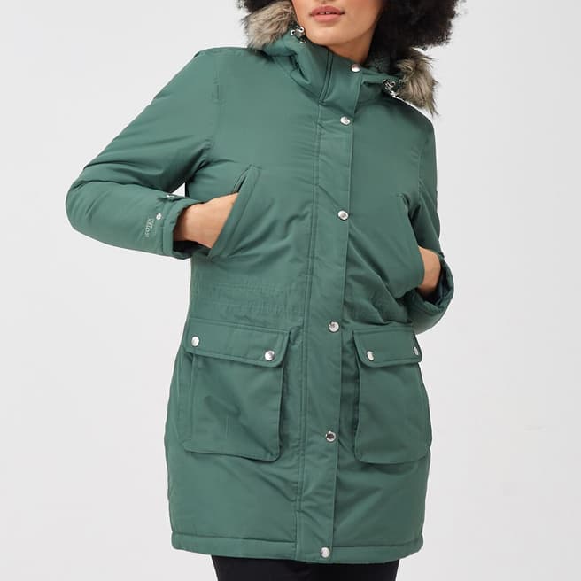 Regatta Green Voltera Waterproof Jacket