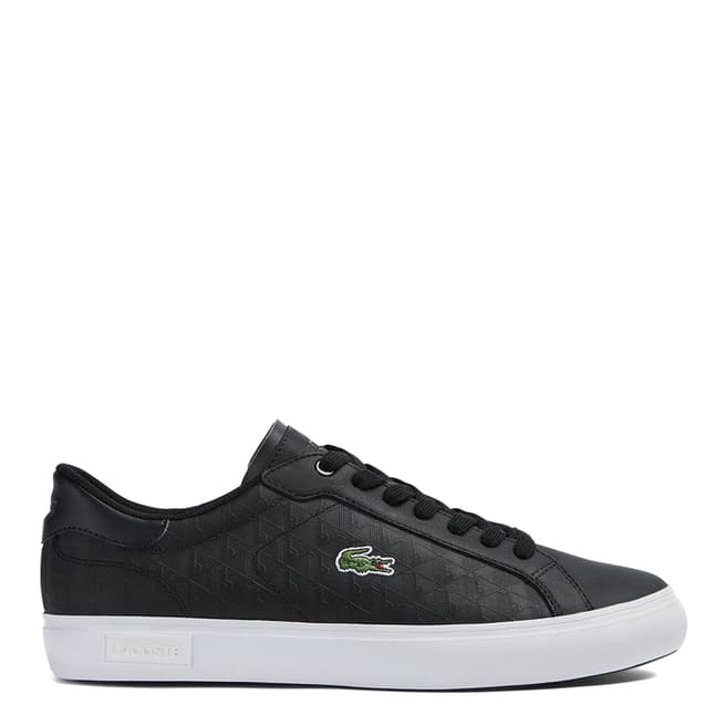 Lacoste Men's Black/White Powercourt Trainers