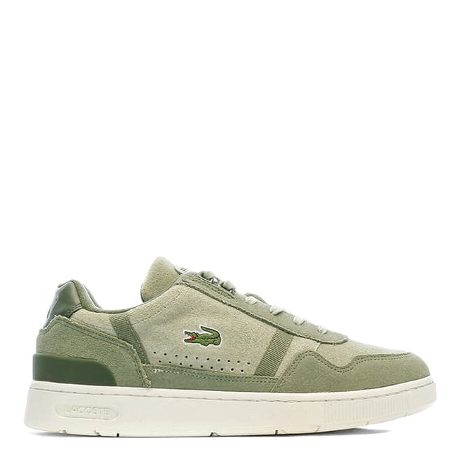 Lacoste Men's Green/Whtie T-Clip Trainers