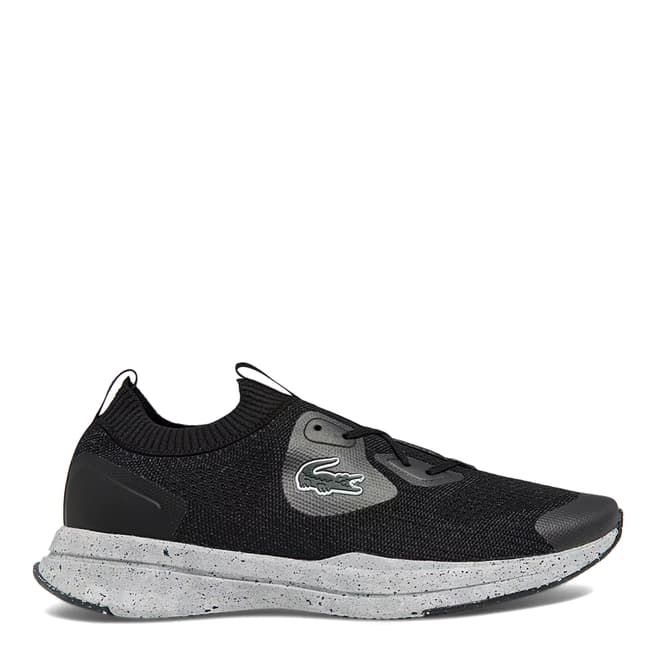 Lacoste Men's Black/White Run Spin Trainers