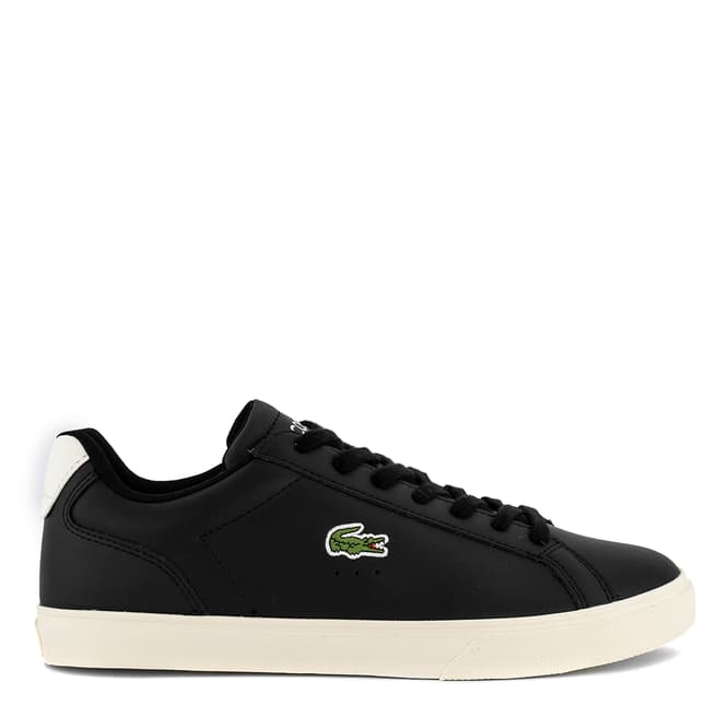 Lacoste Men's Black/White Lerond Pro Leather Trainers