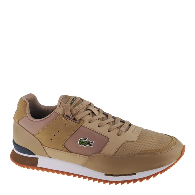 Lacoste Men's Brown Partner Piste Trainers