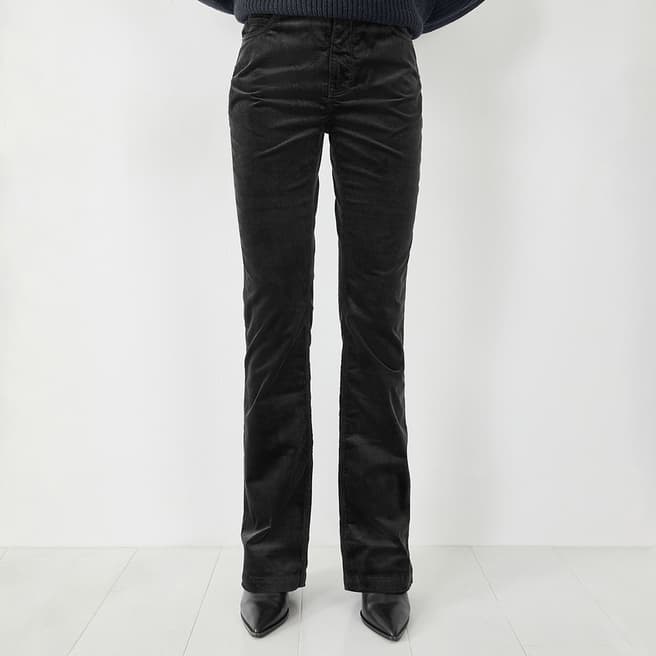 hush Black Sable Corduroy Trousers