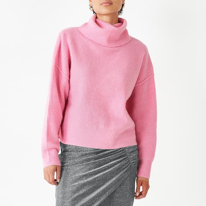 hush Pink Meryll Wool Blend Jumper