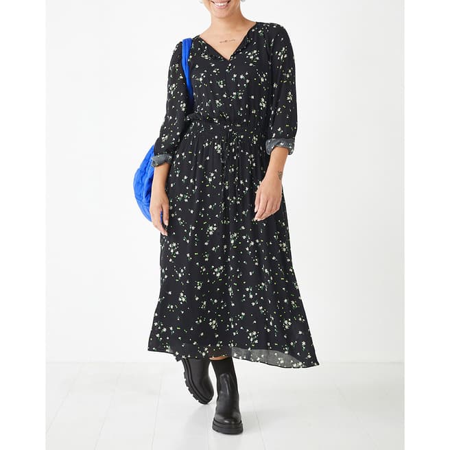 hush Black Madelyn Floral Dress