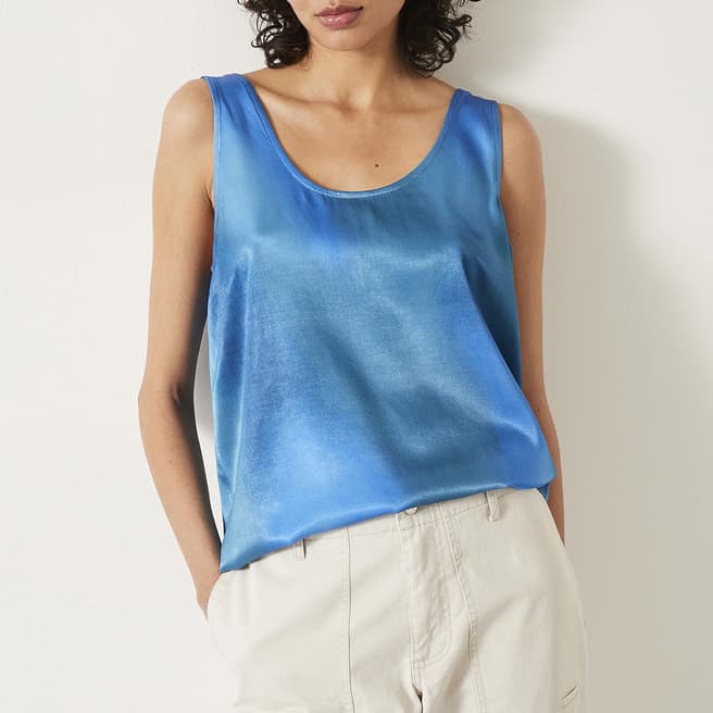 hush Blue Sage Ombre Tank Top