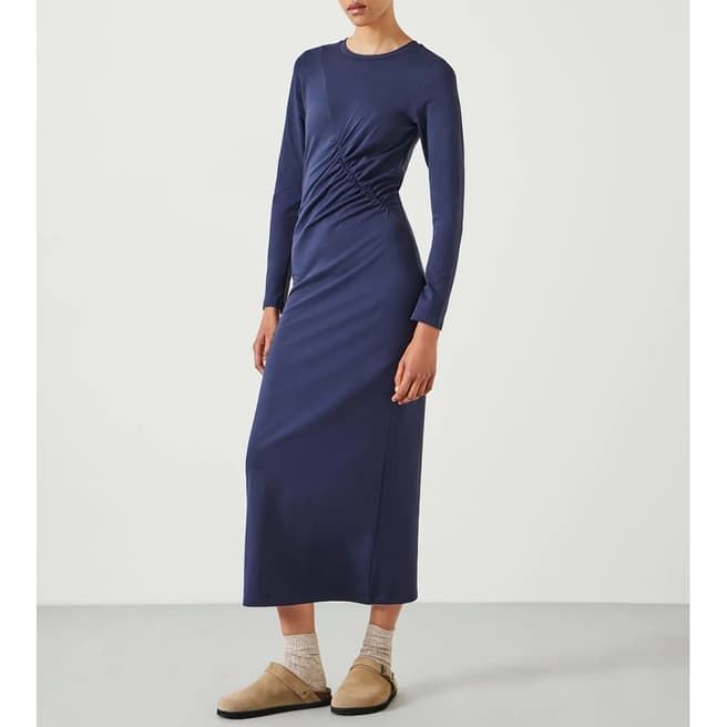 hush Navy Frankie Maxi Dress