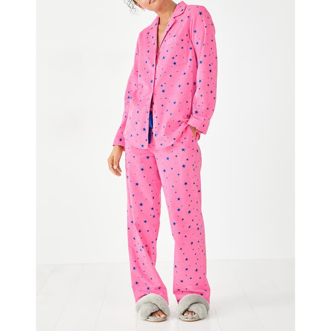 hush Pink Liv Cotton Pyjama Set