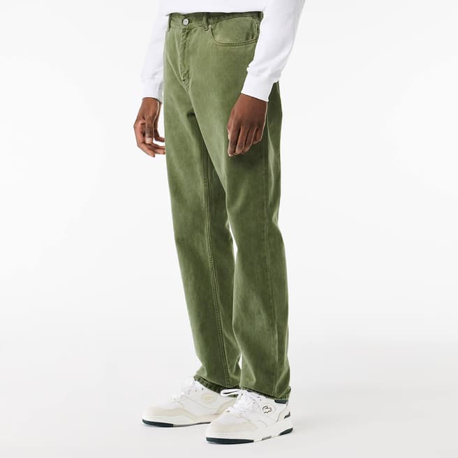 Lacoste Khaki Straight Jeans