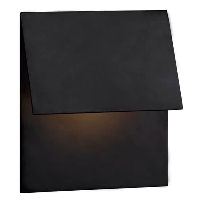 Kelly Wearstler for Visual Comfort & Co. Esker Single Fold Sconce in Bronze