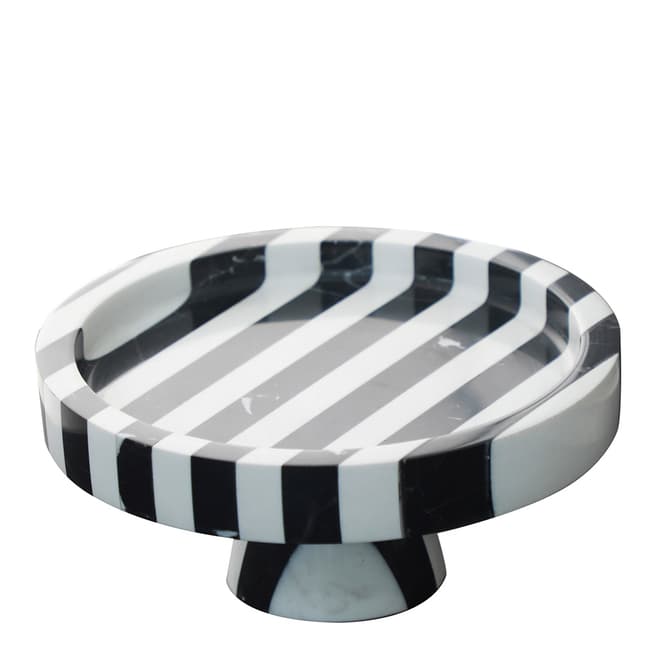 LIANG & EIMIL Monochrome tray, Black&White/Small