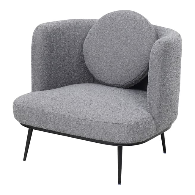 LIANG & EIMIL V Lux Occasional Chair, Dark Grey