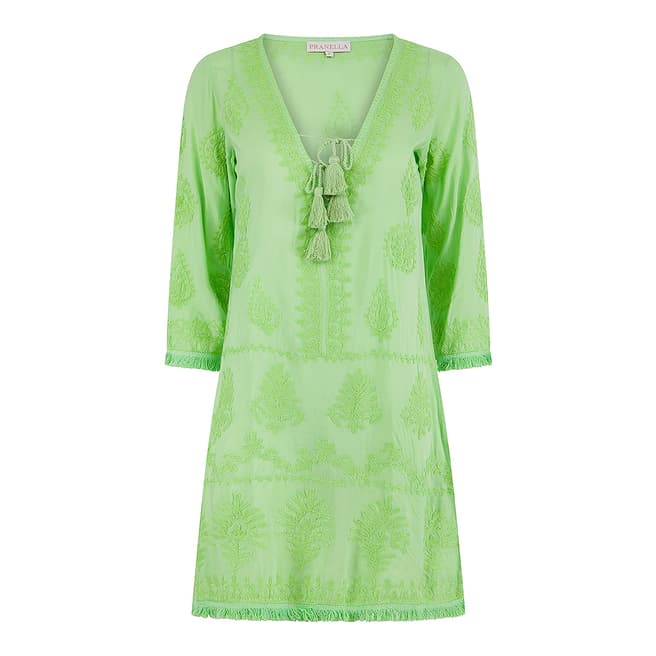 Pranella Lime Aggie Dress