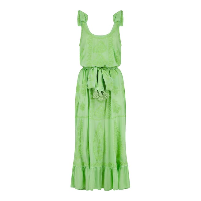 Pranella Lime Atzaro Dress