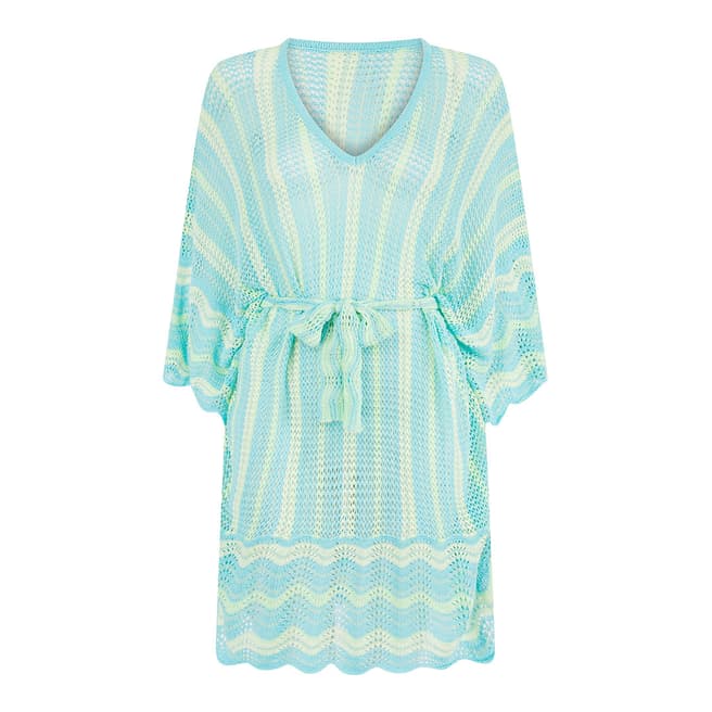 Pranella Aqua-Lime Paula Kaftan