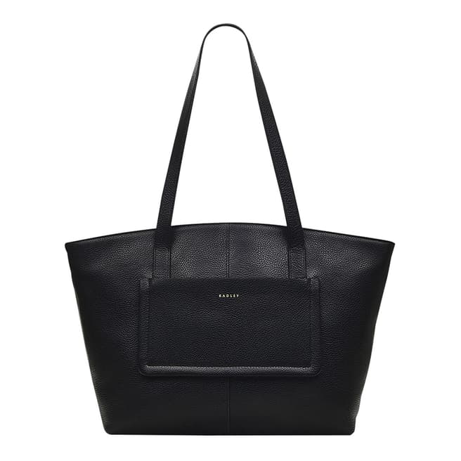 Radley Black Sycamore Grove Medium Ziptop Tote