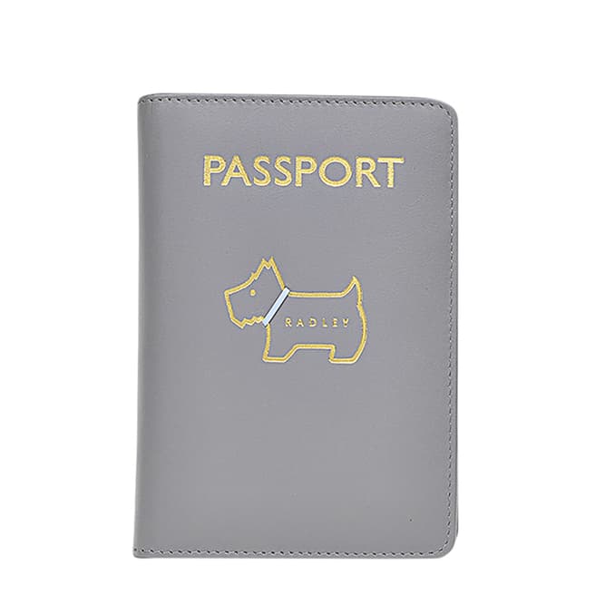 Radley Cloud Burst Heritage Dog Outline Passport Cover