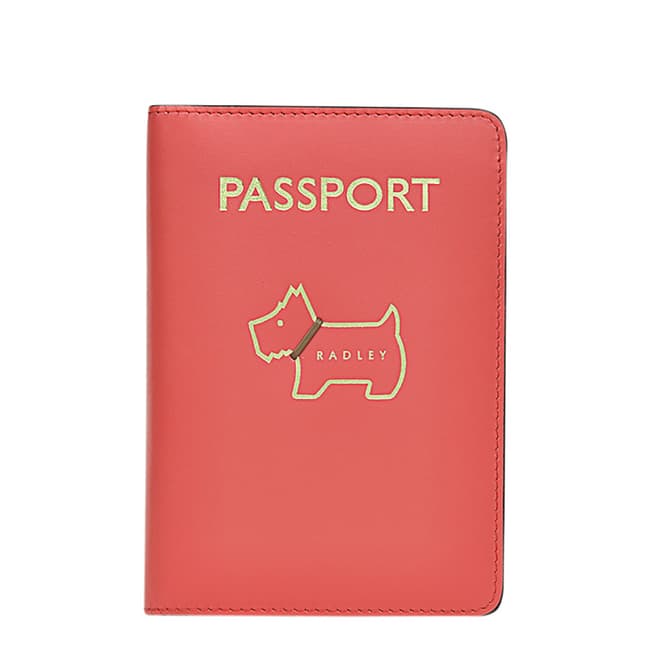 Radley Lava Heritage Dog Outline Passport Cover