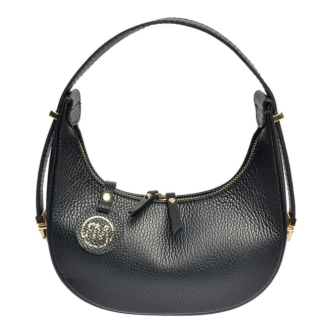 Roberta M Roberta M Black Top Handle Bag