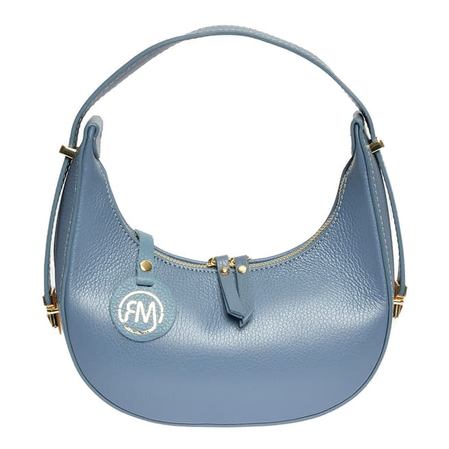 Roberta M Roberta M Blue Top Handle Bag