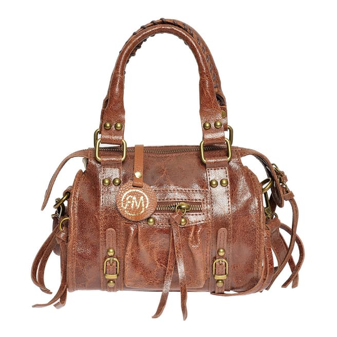 Roberta M Roberta M Brown Crossbody Bag