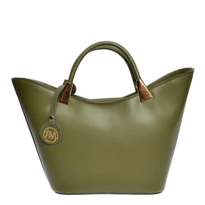 Roberta M Roberta M Green Tote Bag