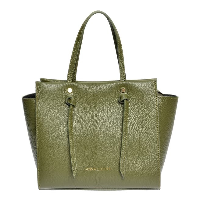 Anna Luchini Anna Luchini Green Tote Bag