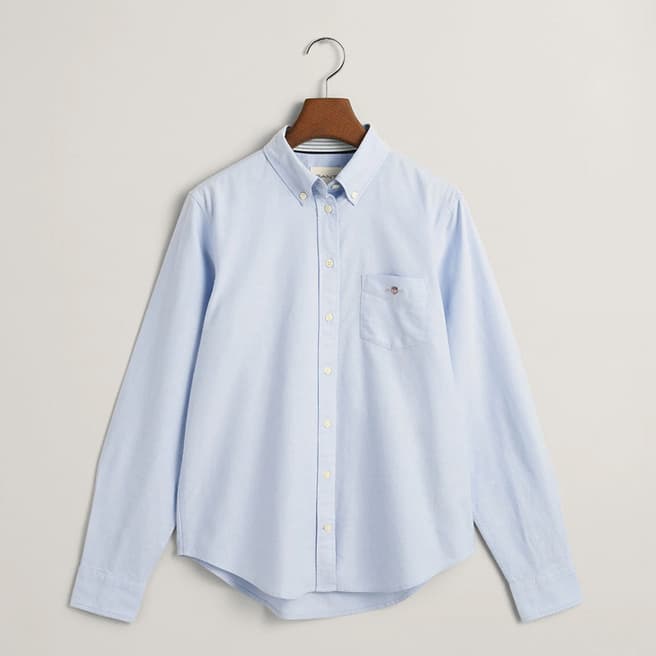 Gant Blue Oxford Cotton Shirt