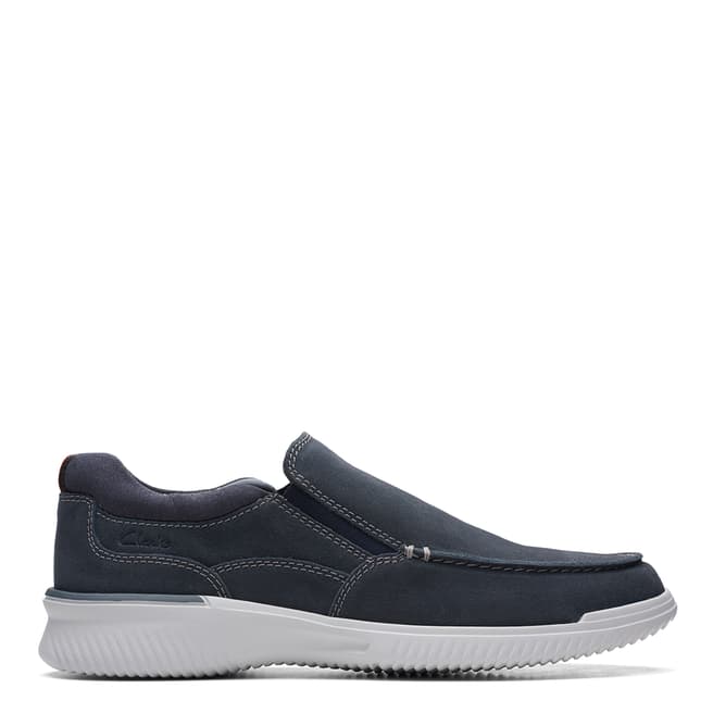 Clarks Men's Navy Donaway Free Shoes