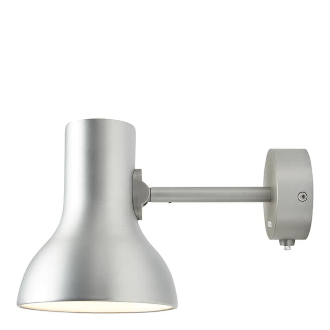 Anglepoise Type 75 Mini Metallics Wall Light Silver Lustre