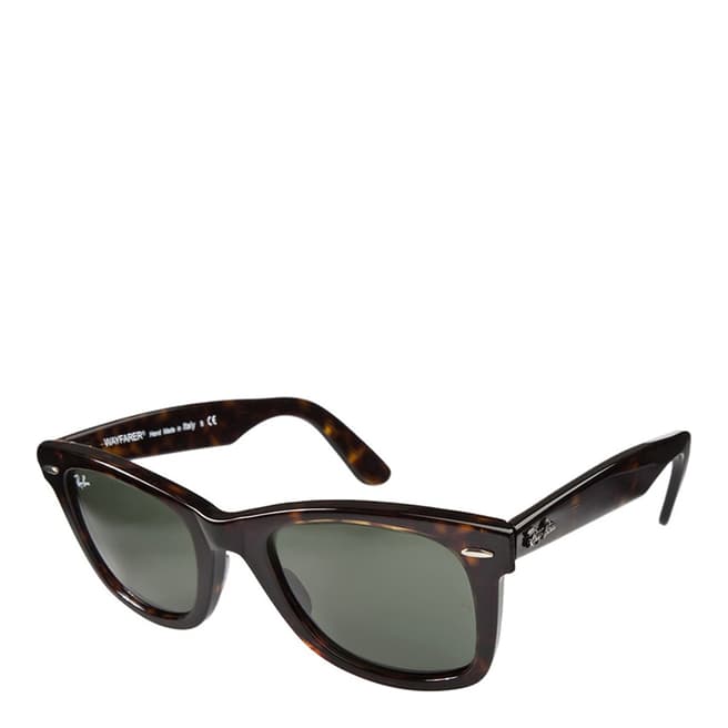 Unisex Brown Tortoiseshell Original Wayfarer Sunglasses 50mm - BrandAlley