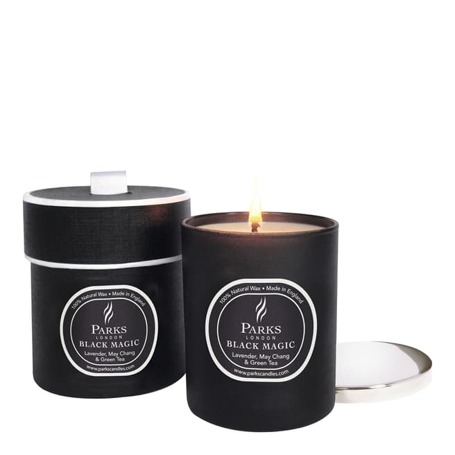 Lavender/May Chang and Green Tea Black Magic Candle 30cl - BrandAlley