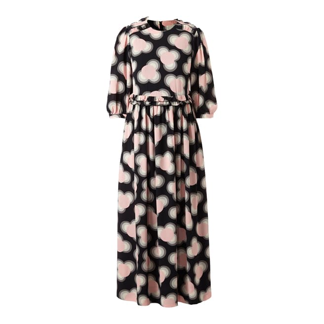 Petal Pink Viscose Cou Cou Day Long Length Dress - BrandAlley