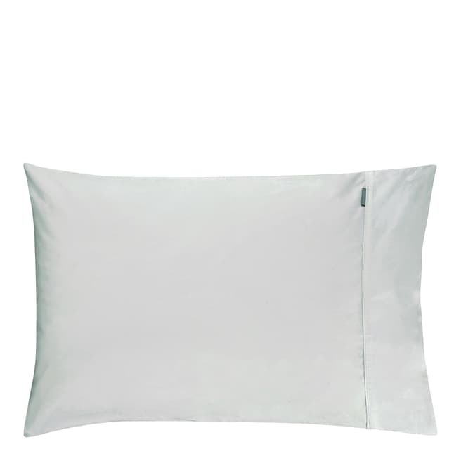 500Tc Sateen Housewife Pair Of Pillowcases, Silver - BrandAlley