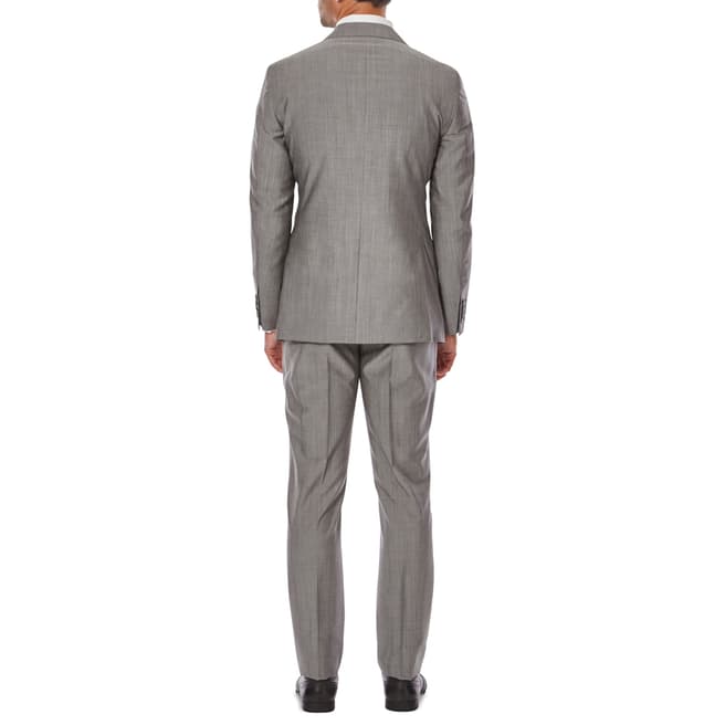 Grey Wool Mohair Suit - BrandAlley