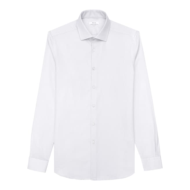 Soft Grey Fofana Cotton Shirt - BrandAlley