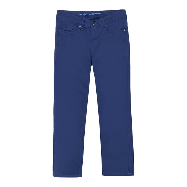 Navy AMR Cotton Stretch Jeans - BrandAlley