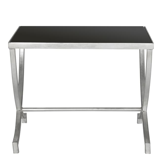 Moore Accent Table, Silver - BrandAlley