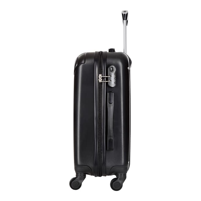 Black 4 Wheeled Magnum Levy Suitcase - BrandAlley