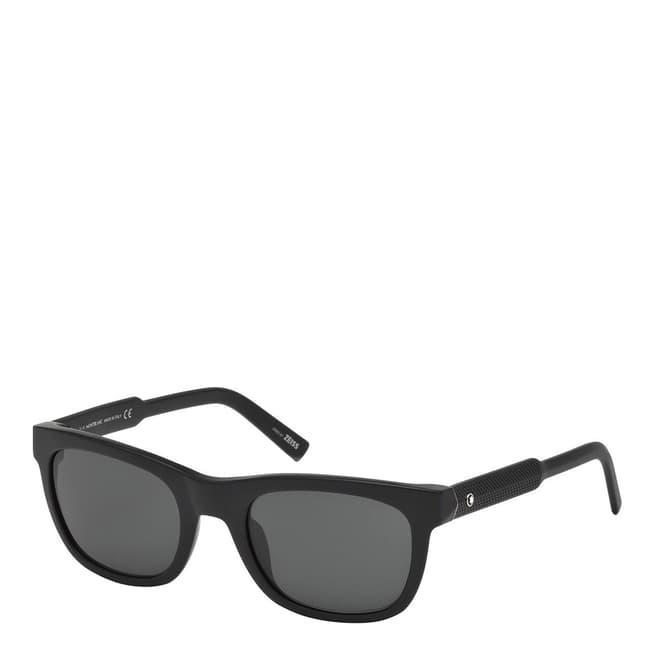 Men's Black Montblanc Sunglasses 53mm - BrandAlley