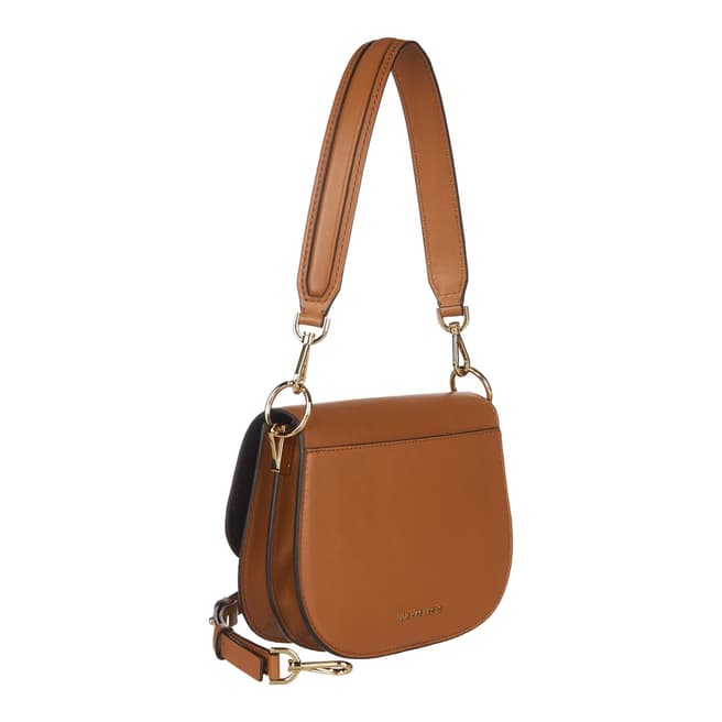 Brown Lillie Mini Saddle Bag - BrandAlley