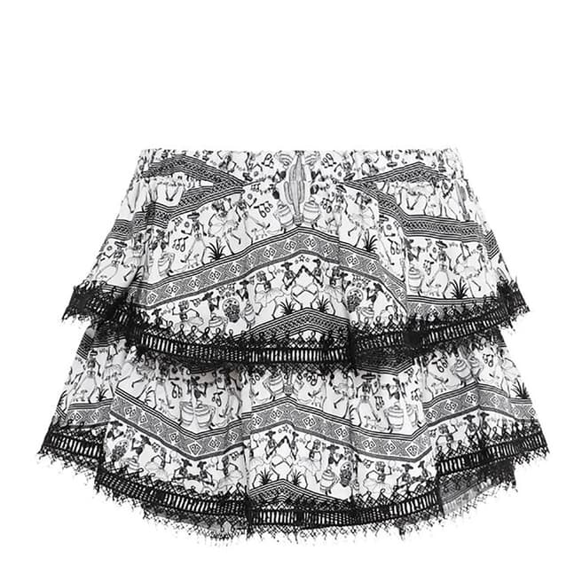 Black/White Catrina Skirt - BrandAlley